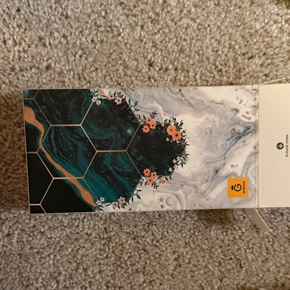 Marble AirPods Pro Case with Gold Accents